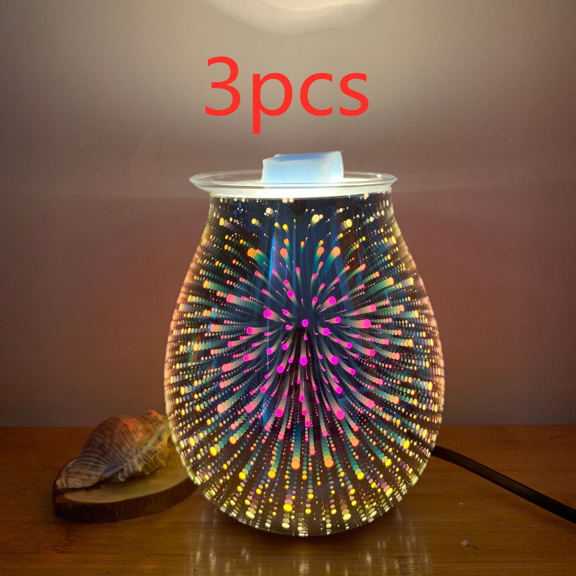 Vase humidifier LED light