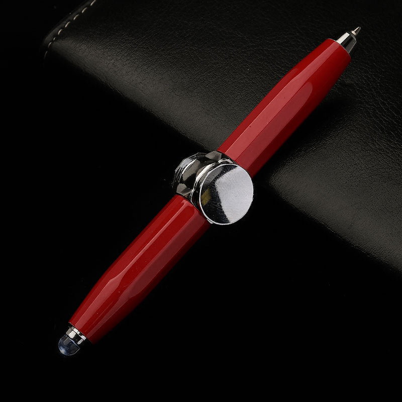 LED Spinning Gyro Metal Ballpoint Pen - View 7