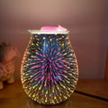 Fireworks Glass Vase Mist Maker Aroma Diffuser & Humidifier