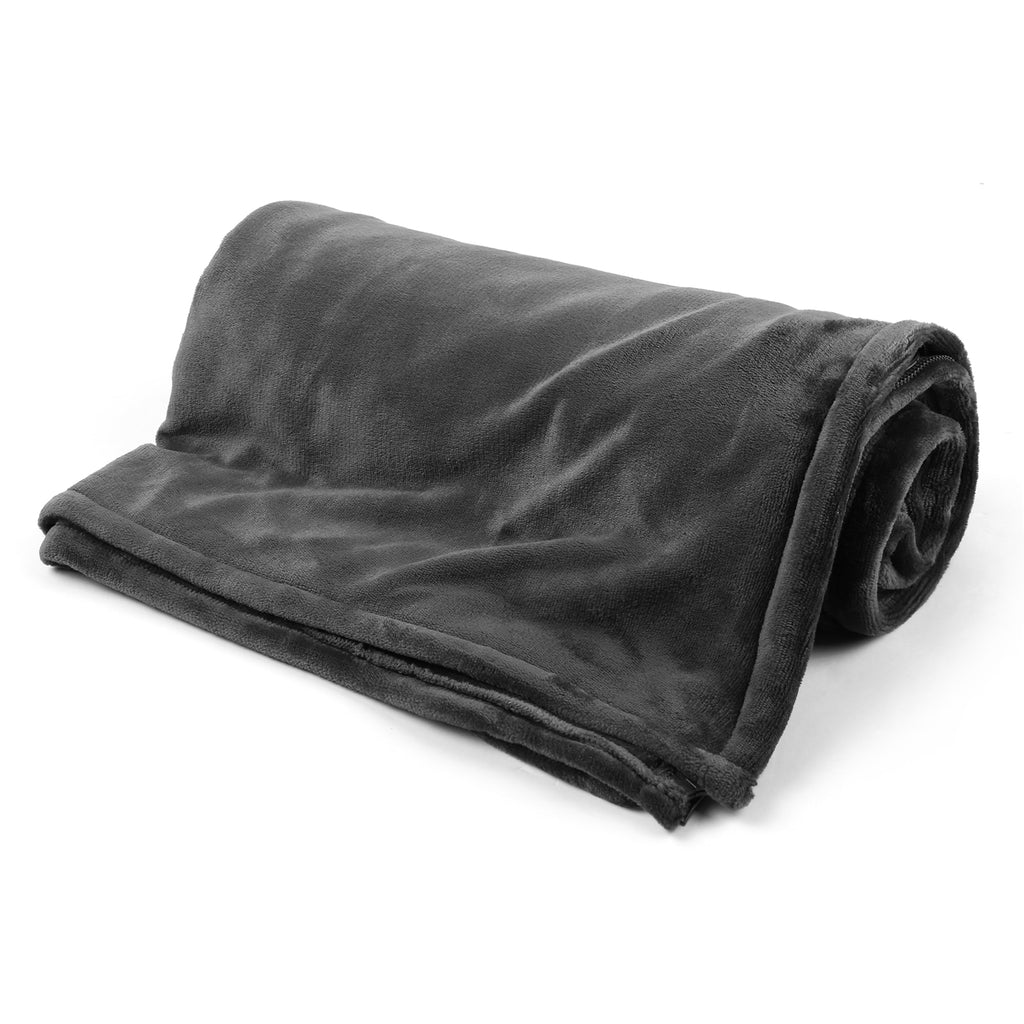 USB Electric Heated Blanket | Super Soft Coral Fleece | 3 Heat Settings