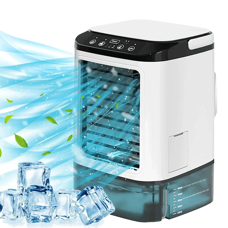 Portable Desktop Air Cooler USB Fan with Dual Spray Misting