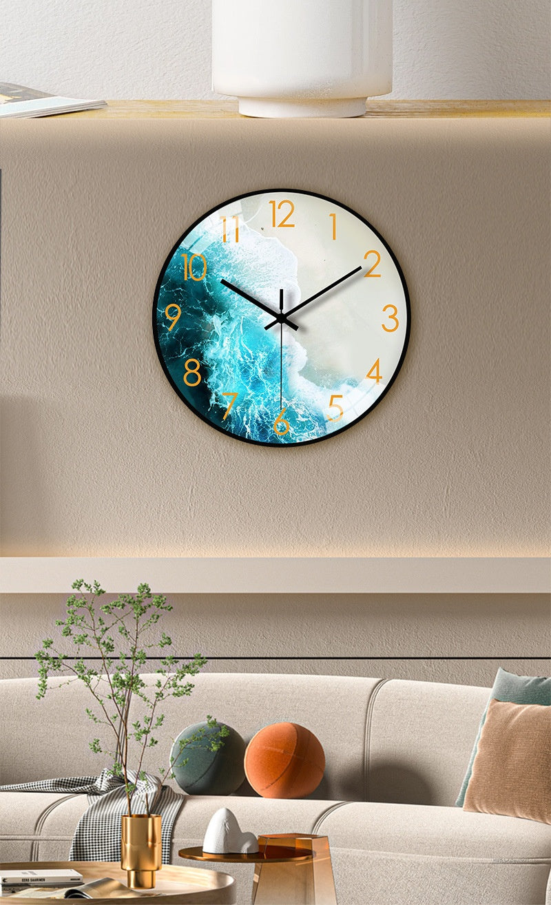 8 Inch Silent Wall Clock | 20cm Minimalist Home & Office Decor