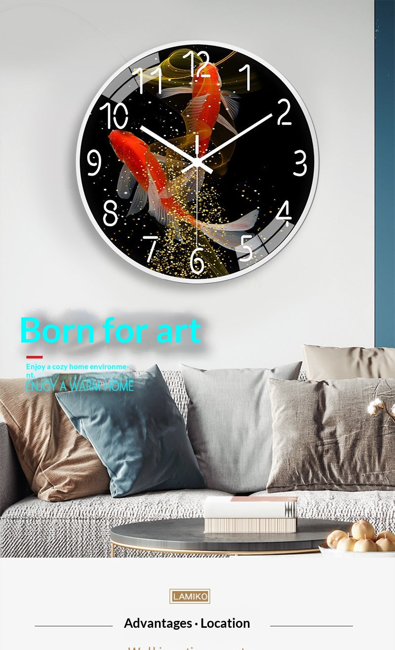 8 Inch Silent Wall Clock | 20cm Minimalist Home & Office Decor