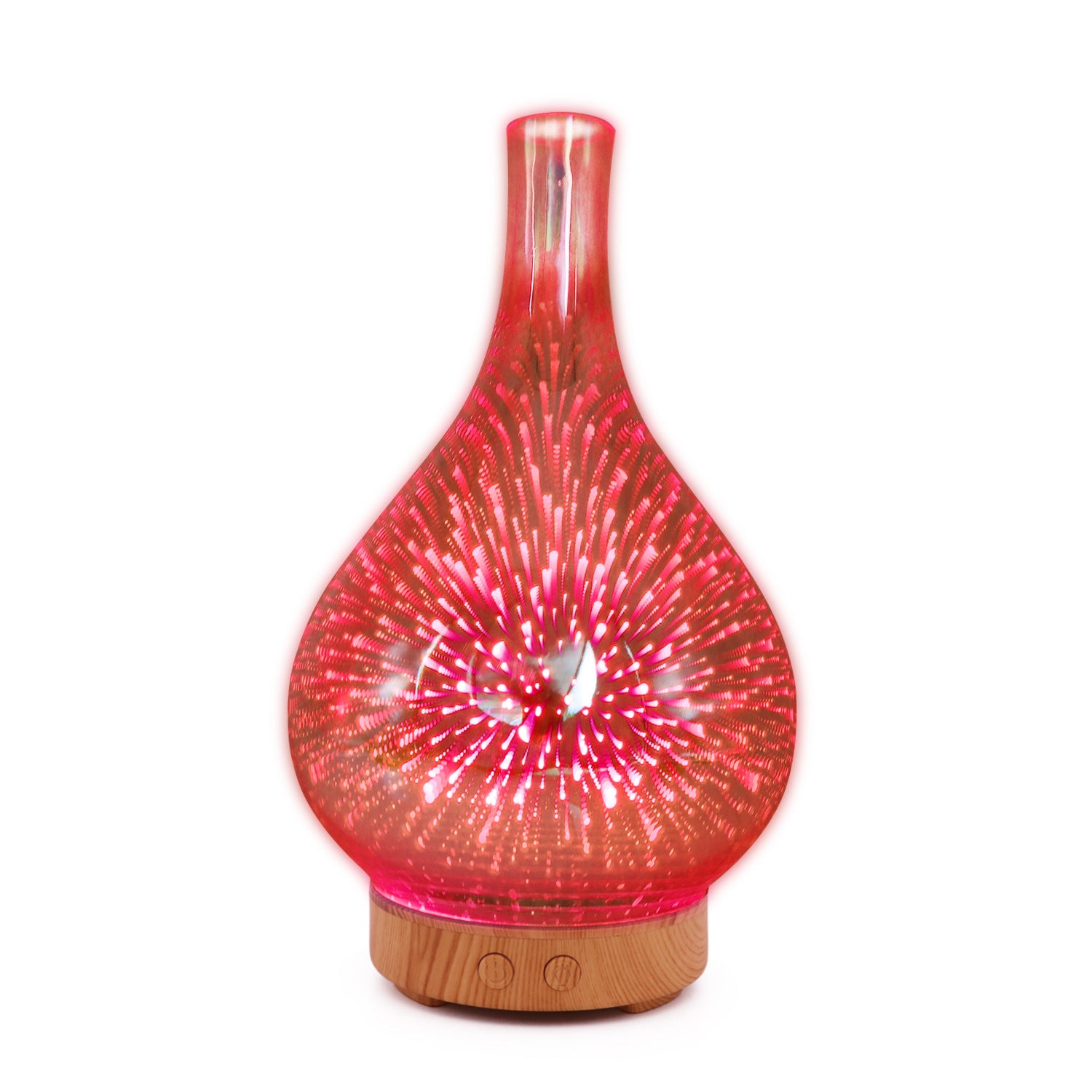 Dragonfly White - Home 3D Glass Aroma Diffuser Humidifier