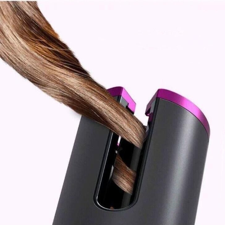 Electric Automatic Hair Curler | Wireless Cordless Curling Wand | 5 Colours