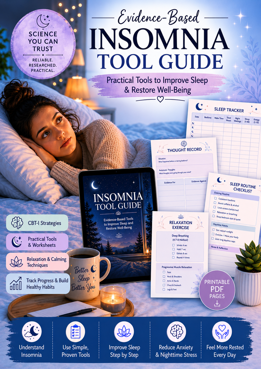 Insomnia Tool Guide | Practical Tools to Improve Sleep