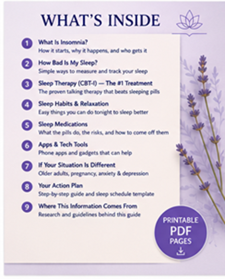 Insomnia Tool Guide | Practical Tools to Improve Sleep