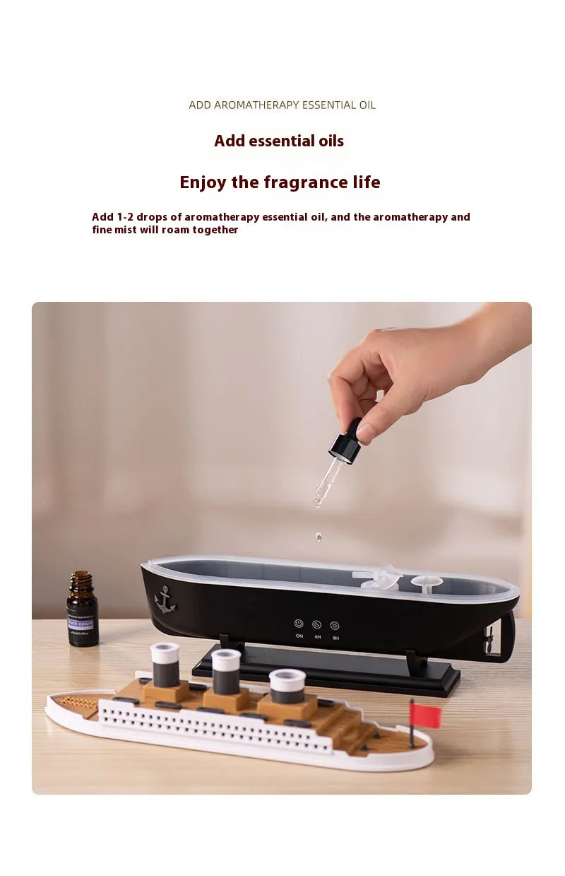 Ultrasonic Aroma Diffuser & Humidifie
