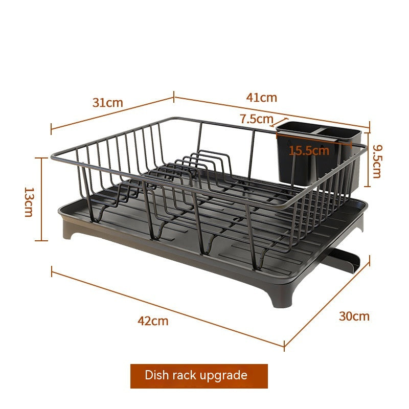 Kitchen Sink Draining Rack - Side View