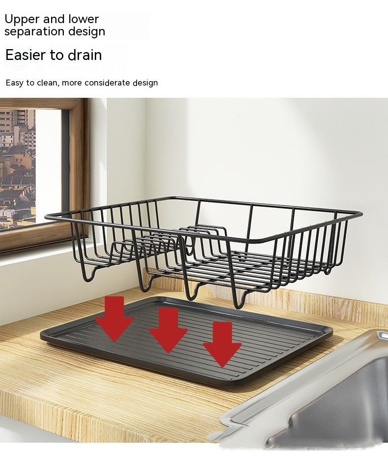 Kitchen Sink Draining Rack - Two Layer